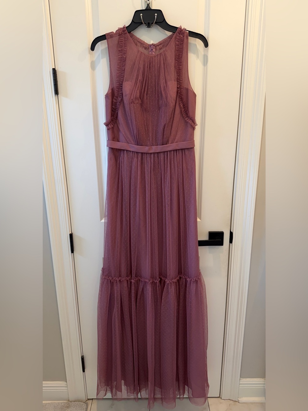 Monique Lhuillier Dusty Rose Bridesmaids Dress / Gown